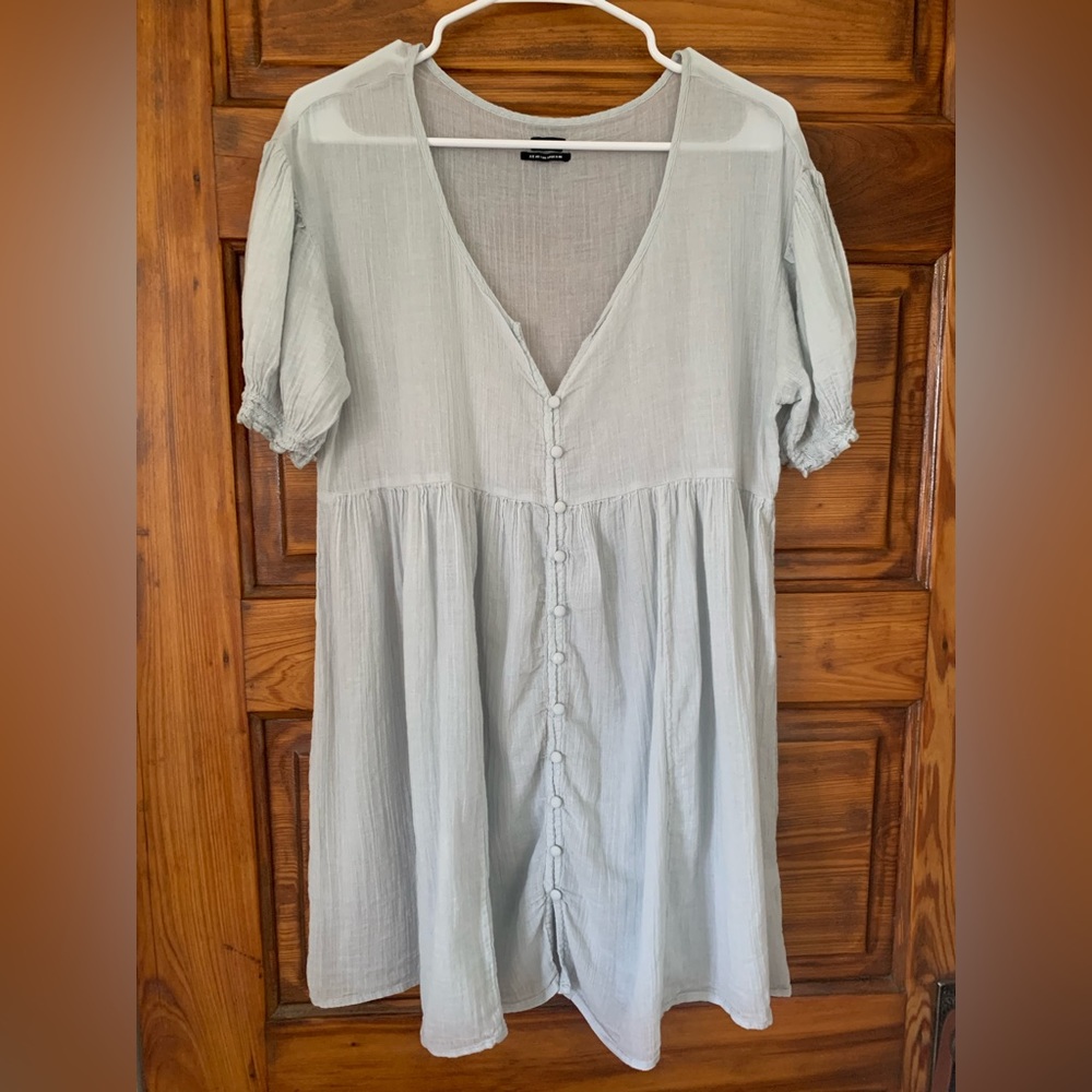 Urban outfitters/out from under lights of town baby doll slip dress sz medium